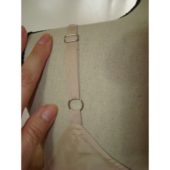 NWT New Ryllace 16 Silk Blouse Cami Blush Pink Tank Camisole Top Plus Adjustable - Picture 7 of 11